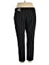 Worthington Stripes Black Casual Pants Size 18 - photo 2