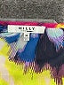 Milly 100% Polyester Blue 3/4 Sleeve Blouse Size XS - photo 7