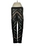 Express Graphic Black Casual Pants Size S - photo 1