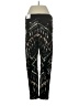 Express Graphic Black Casual Pants Size S - photo 2