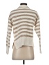 H&M Stripes Tan Turtleneck Sweater Size S - photo 2