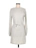 Dex Silver Pullover Sweater Size M - photo 1