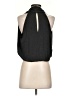 Amour Vert Gray Black Sleeveless Blouse Size XS - photo 2
