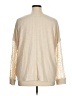 Absolutely Famous Metallic Ivory Pullover Sweater Size 1X - photo 2