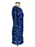 Express Chevron-herringbone Blue Cocktail Dress Size XS - photo 4