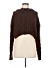 Shein 100% Polyester Brown Cardigan Size M - photo 1
