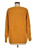 Unbranded 100% Acrylic Solid Yellow Pullover Sweater Size M - photo 2