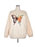Shein 100% Polyester Ivory Sweatshirt Size 3X - photo 1