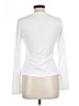 Shein White Long Sleeve Henley Size L - photo 2