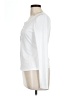 Shein White Long Sleeve Henley Size L - photo 5