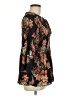 Spense Paisley Black Casual Dress Size L (petite) - photo 4