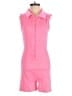 OQQ Solid Pink Romper Size L - photo 1