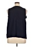 Riley & Rae 100% Polyester Blue Sleeveless Blouse Size XL - photo 2