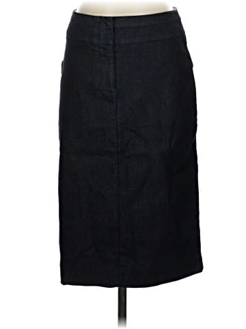 Pure Collection Denim Skirt (view 1)