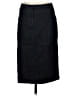 Pure Collection Solid Black Denim Skirt Size 4 - photo 1