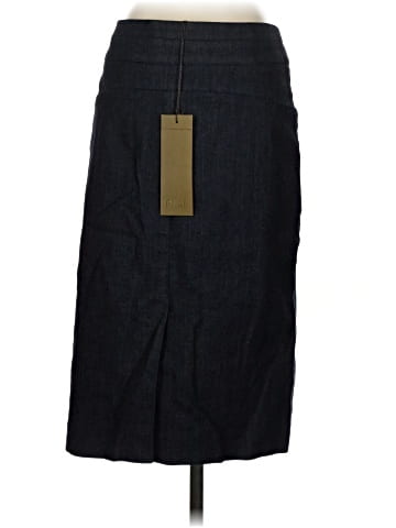 Pure Collection Denim Skirt (view 2)