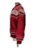 L.L.Bean Red Wool Cardigan Size L - photo 5