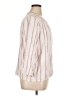 Splendid Stripes Pink 3/4 Sleeve Blouse Size XL - photo 4