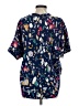Jodifl 100% Polyester Blue Short Sleeve T-Shirt Size S - photo 2