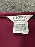 George Burgundy 3/4 Sleeve Top Size 22 - 24 - photo 7