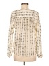 Pepin Ivory Long Sleeve Blouse Size M - photo 2