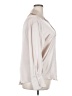 Zara Metallic Ivory Long Sleeve Blouse Size XXL - photo 4