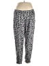 Secret Treasures Animal Print Gray Casual Pants Size XL - photo 1