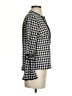 J.Crew 100% Cotton Checkered-gingham Black 3/4 Sleeve Blouse Size 2 - photo 4