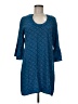 Escapada 100% Rayon Blue Casual Dress Size M - photo 1