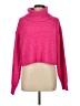 Adika 100% Polyester Pink Turtleneck Sweater Size M (estimated) - photo 1