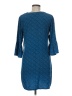 Escapada 100% Rayon Blue Casual Dress Size M - photo 2