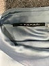 T Tahari 100% Polyester Solid Gray Long Sleeve Blouse Size XS - photo 7