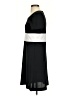 David Warren 100% Polyester Color Block Black Casual Dress Size 4 - photo 5