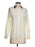 Susan Bristol Color Block Ivory Long Sleeve Blouse Size 4 - photo 1