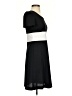 David Warren 100% Polyester Color Block Black Casual Dress Size 4 - photo 4