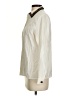 Susan Bristol Color Block Ivory Long Sleeve Blouse Size 4 - photo 5