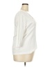 Chaps 100% Cotton Ivory 3/4 Sleeve Top Size 2X - photo 4