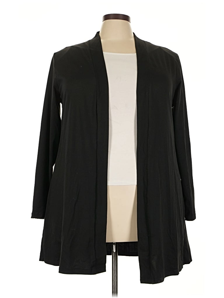 Pre-owned Unbranded Kimono In Black