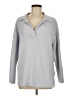 Open Edit Solid Blue Gray Pullover Sweater Size M - photo 1