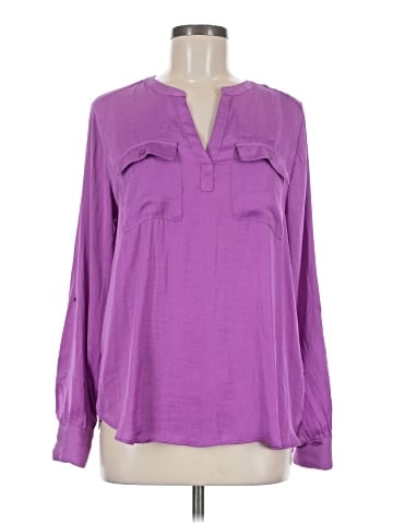 Simply Vera Vera Wang Long Sleeve Blouse (view 1)