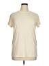 Assorted Brands Solid Ivory Short Sleeve T-Shirt Size XL - photo 1