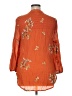 Fig and Flower Orange 3/4 Sleeve Blouse Size XL - photo 2