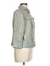 Jh Collectibles Teal 3/4 Sleeve Blouse Size 10 - photo 4