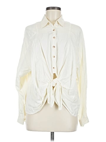 Blu Pepper Long Sleeve Blouse (view 1)