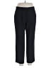 JM Collection Solid Black Casual Pants Size 16 (petite) - photo 1