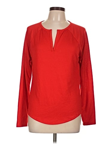 Jenni Intimates Long Sleeve Blouse (view 1)