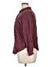 Torrid Burgundy Long Sleeve Button-Down Shirt Size 1X Plus (1) - photo 5