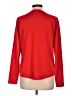 Jenni Intimates Red Long Sleeve Blouse Size L - photo 2