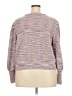 Ophelia Roe Metallic Gray Pullover Sweater Size 3X - photo 2