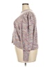 Ophelia Roe Metallic Gray Pullover Sweater Size 3X - photo 5